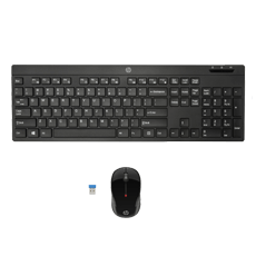 HP Wireless Keyboard Mouse 200 Black